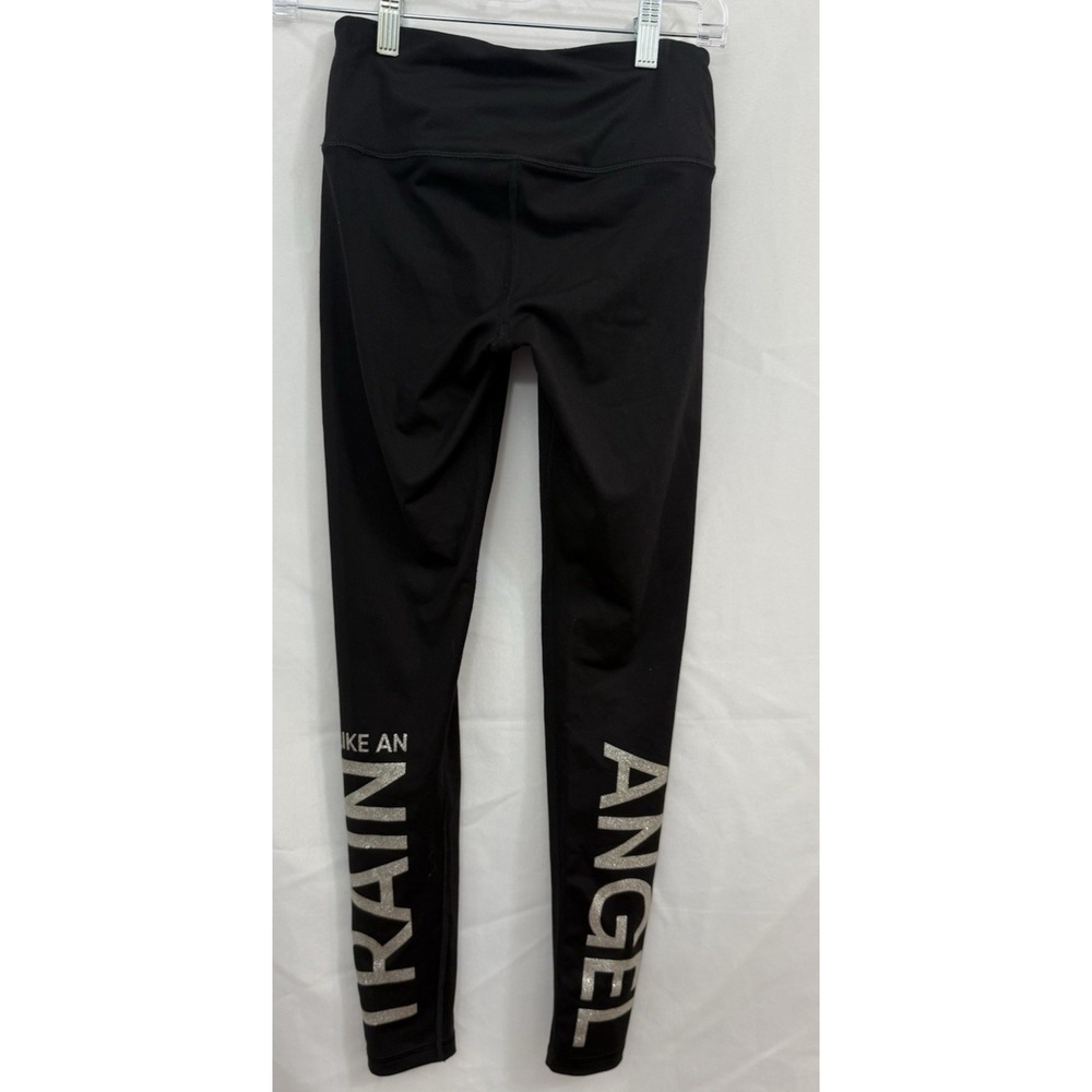 Lot of 2 Victorias‎ Secret Sport Knockout Leggings Womens Size XS Blue Black - Picture 4 of 9